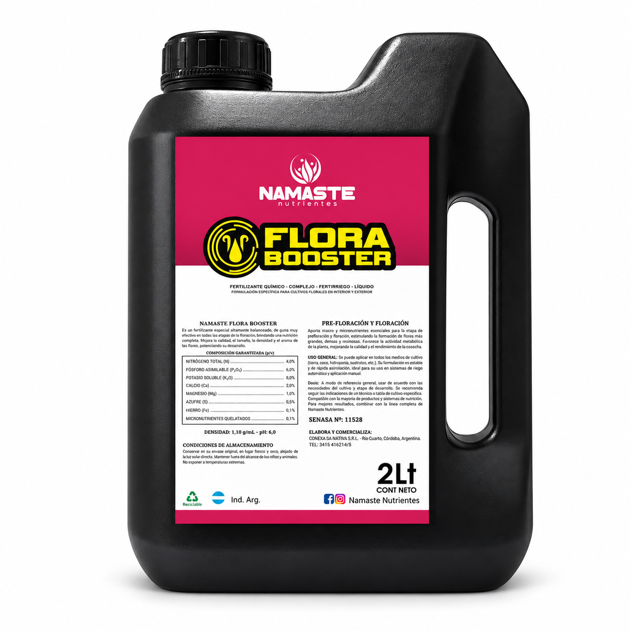 NAMASTÉ Flora Booster 2Lts - Sin categoría | Alien Growshop