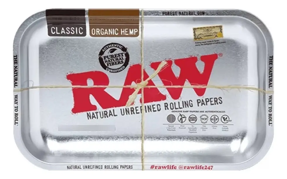 Bandeja Raw Mediana Plateada - Sin categoría | Alien Growshop